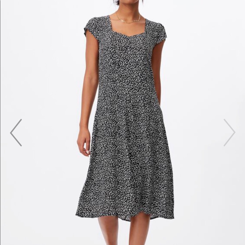 NWT Cotton On Woven Cleo Tie Back Midi Dress || L